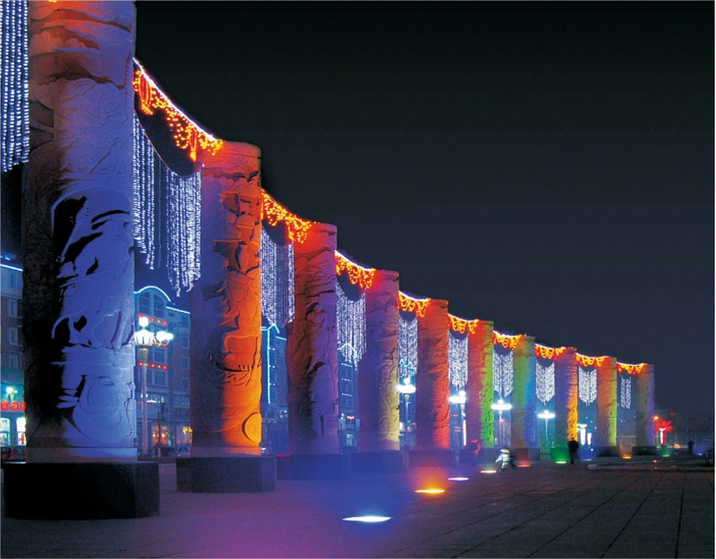 廣場夜景亮化 廣場夜景亮化