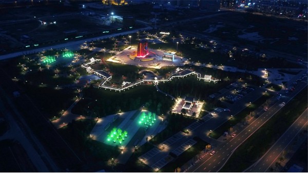 生態(tài)公園<i style='color:red'>夜景亮化照明</i>設計方案