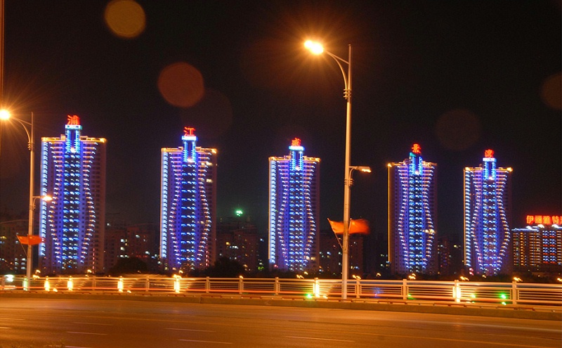 沈陽浦江盛景灣亮化