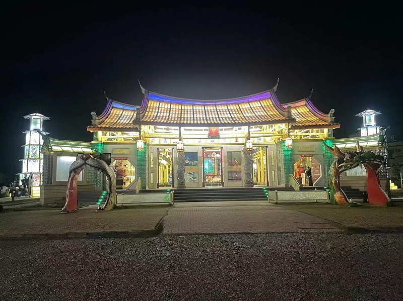 臺灣玻璃媽祖屋亮化工程