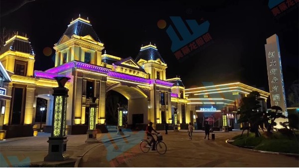 樓體亮化led洗墻燈安裝分外的留意