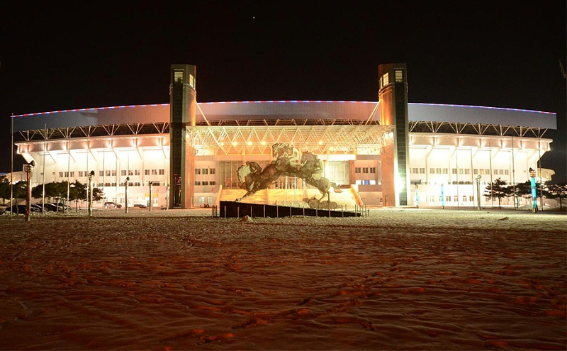 內蒙古通遼奧體中心亮化工程