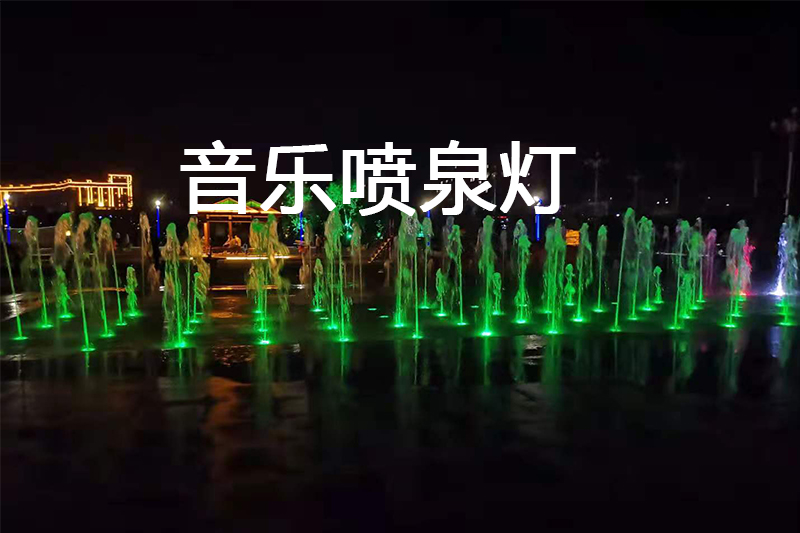 通榆音樂噴泉燈項目