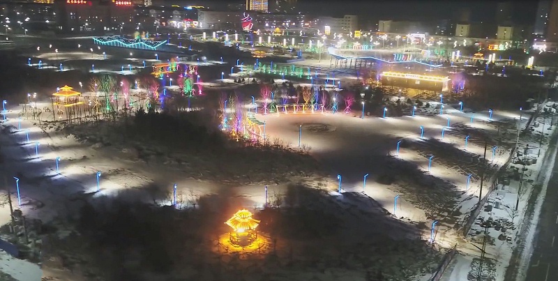 通榆開發區公園亮化