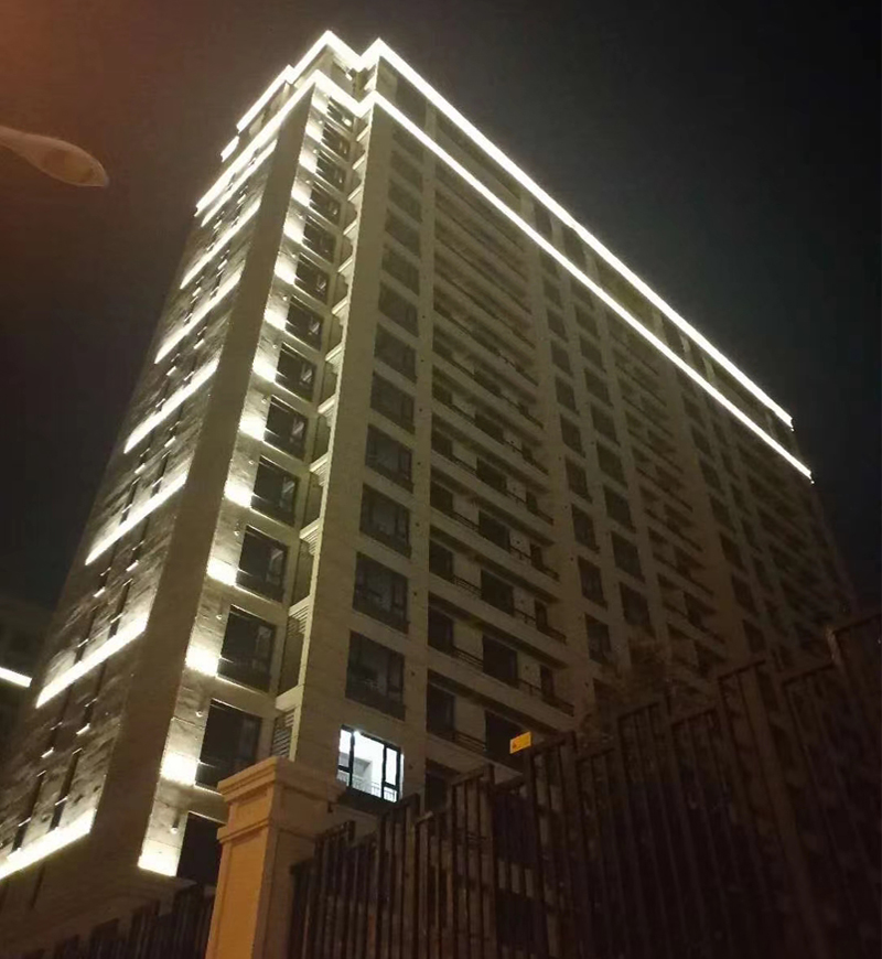 唐山南湖春曉樓體亮化工程