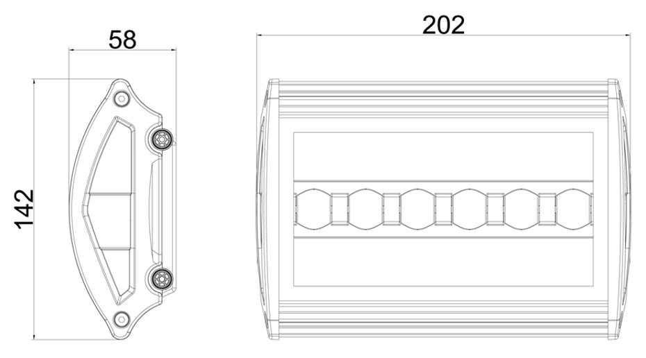led窗臺燈規(guī)格圖