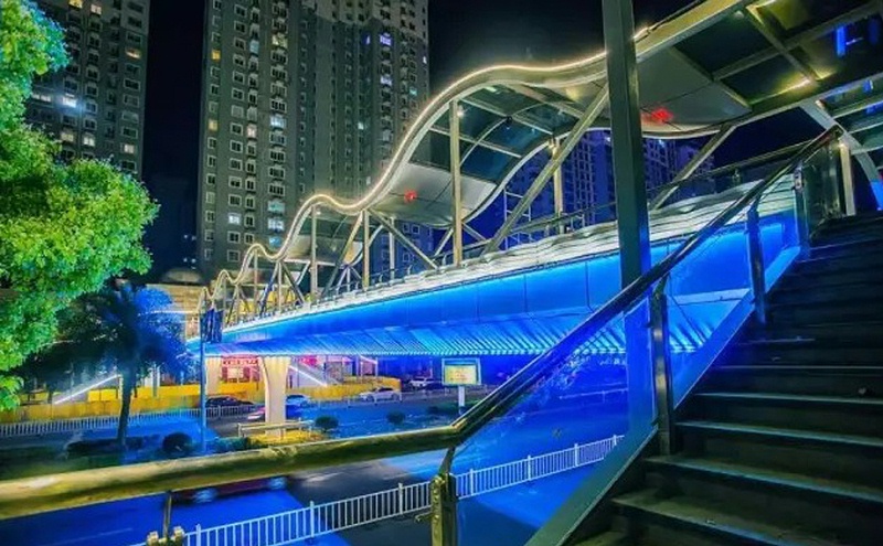 臺州黃巖世紀大道人行天橋工程項目