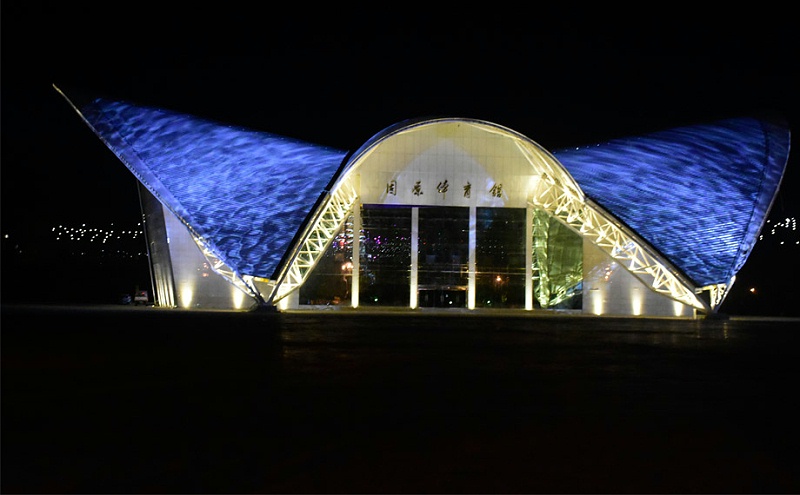 固原體育館亮化